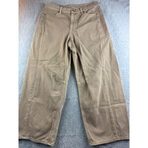 American Eagle Outfitters Dreamy Drape Barrel Leg High Rise Jeans